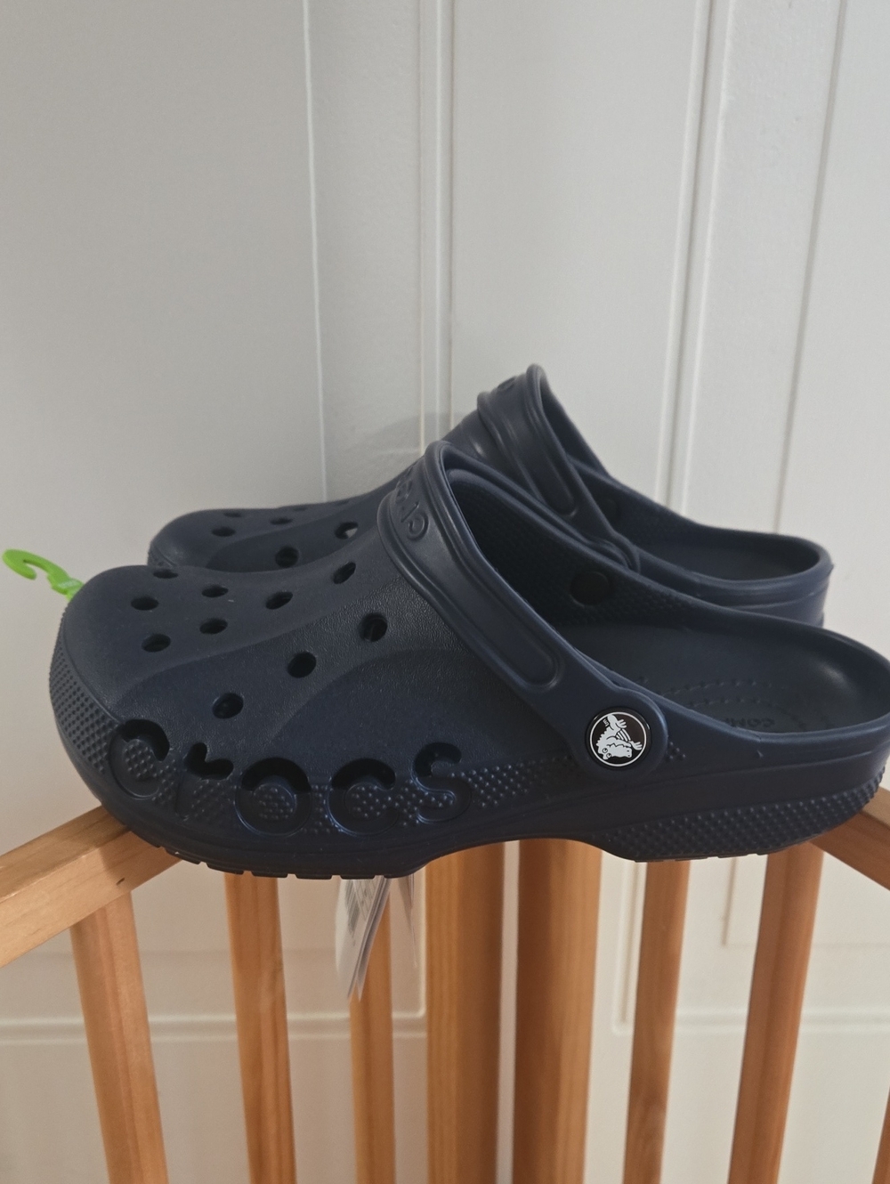 CROCS Kids' Classic Clog in Navy Blue